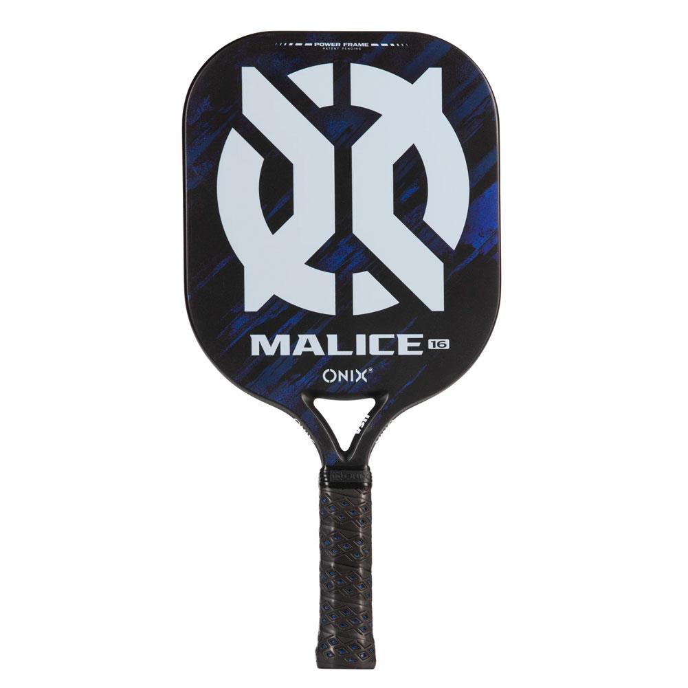 Malice 16 Open Throat Composite Pickleball Paddle Blue Pickleball Paddles ONIX