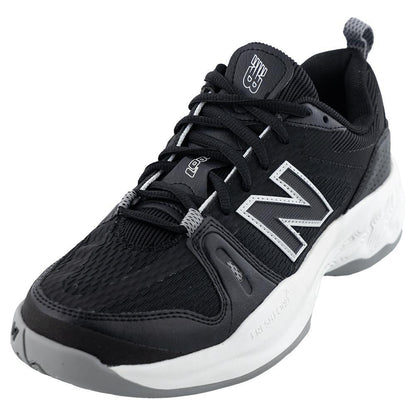 Men's Fresh Foam X 1007 D Width Tennis Shoes Black Tournament Gear NEW BALANCE