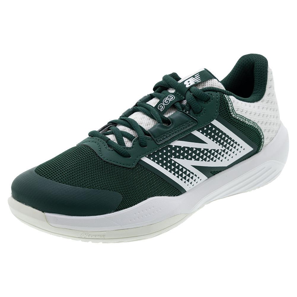 Men`s 696v6 D Width Tennis Shoes Marsh Green and Natural Mint Mens Shoes NEW BALANCE