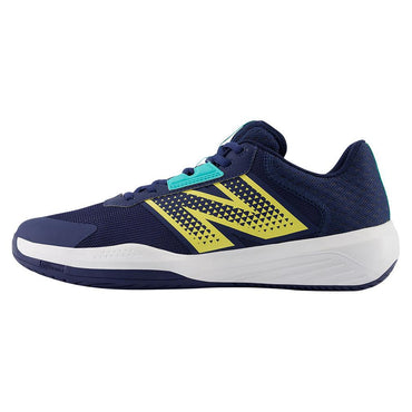 Men`s 696v6 D Width Tennis Shoes White and Clementine NEW BALANCE