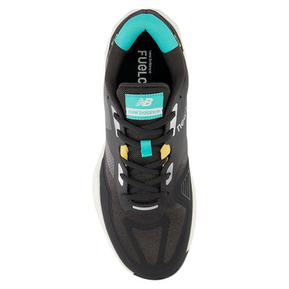 Men`s FuelCell 796v4 D Width Tennis Shoes Black Cement and Cyber Jade NEW BALANCE