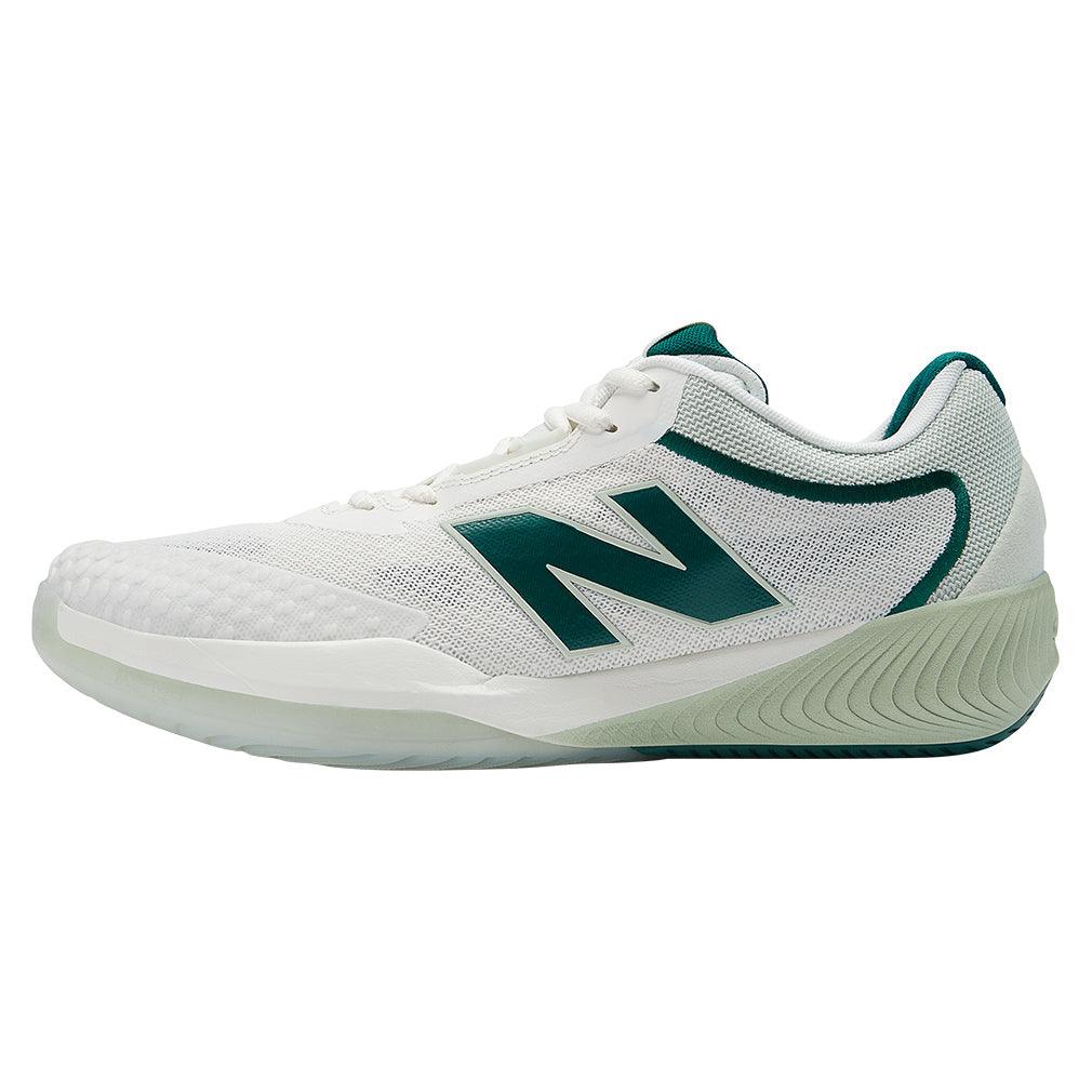 Men`s FuelCell 996v6 2E Width Tennis Shoes Sea Salt and Natural Mint Shoes NEW BALANCE Green 7.5