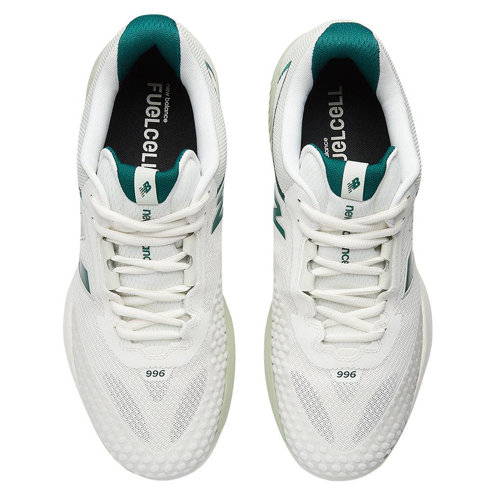 Men`s FuelCell 996v6 2E Width Tennis Shoes Sea Salt and Natural Mint Shoes NEW BALANCE Green 8.5
