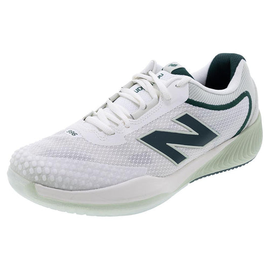 Men`s FuelCell 996v6 D Width Tennis Shoes Sea Salt and Natural Mint Shoes NEW BALANCE Green 7