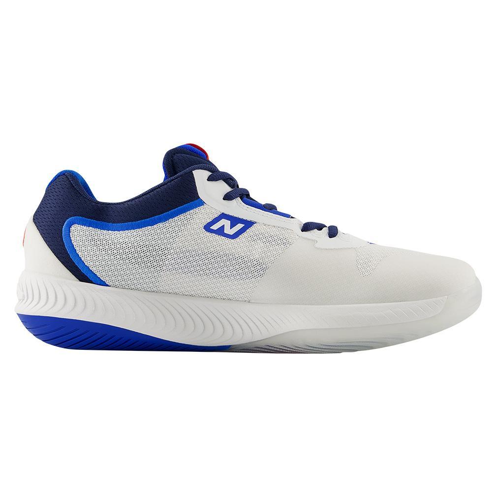 Men's FuelCell 996v6 2E Width Pickleball Shoes White and Team Navy Shoes NEW BALANCE