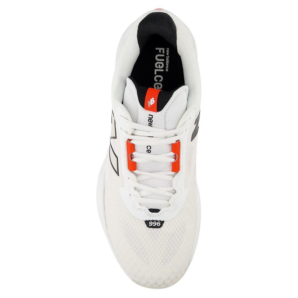 Men`s FuelCell 996v6 2E Width Tennis Shoes White and Black TOP TENNIS SHOES NEW BALANCE