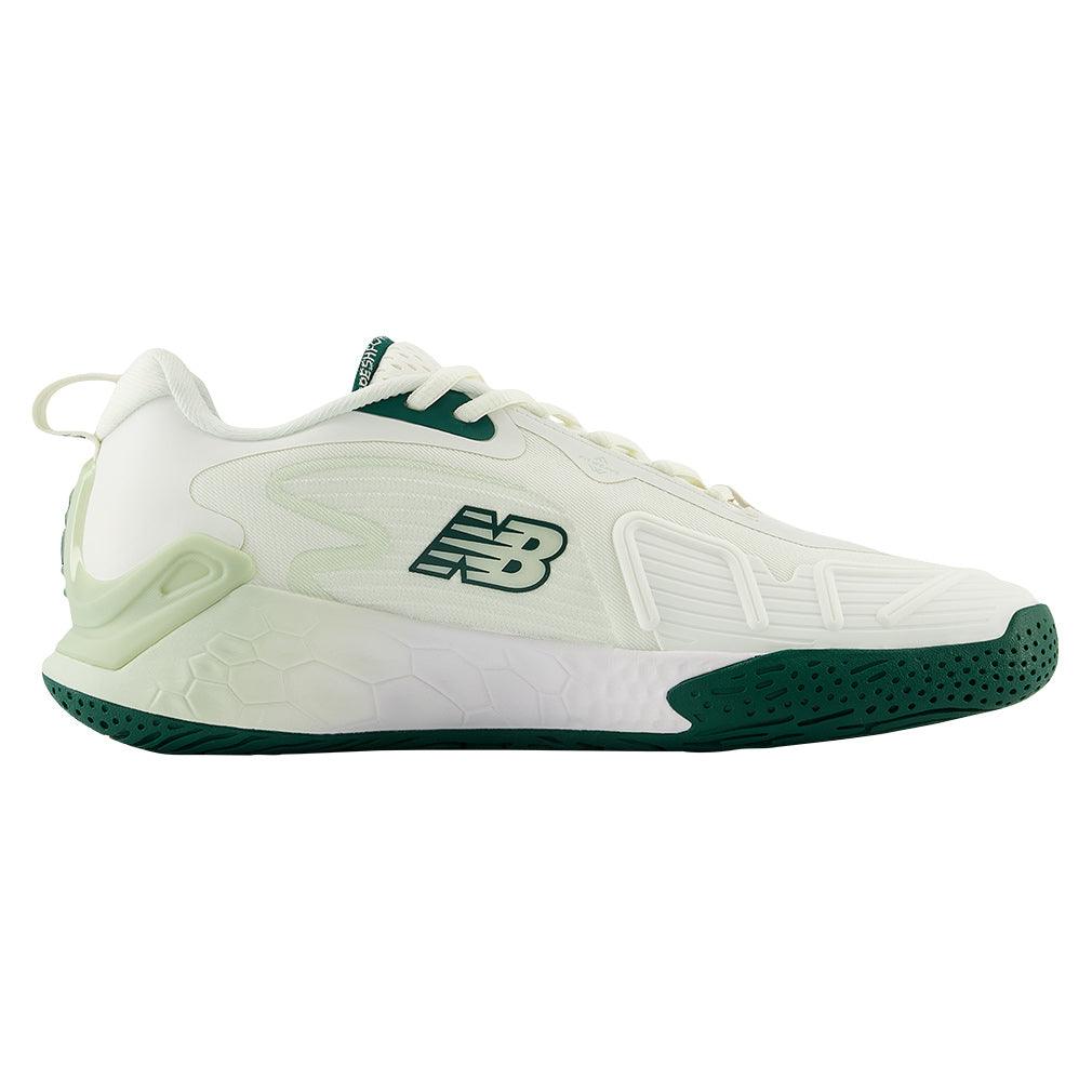 Men`s Fresh Foam X CT-Rally D Width Tennis Shoes Sea Salt and Green NEW BALANCE