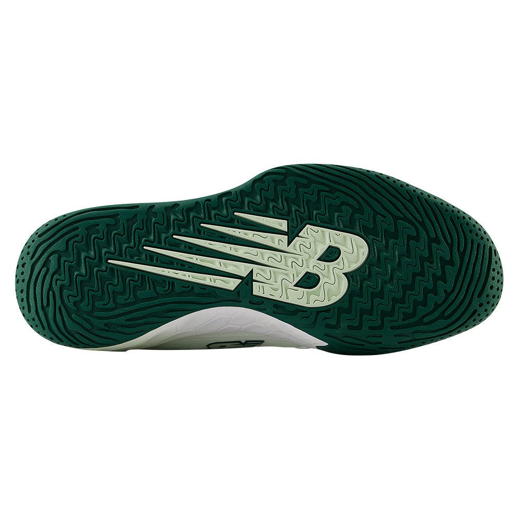 Men`s Fresh Foam X CT-Rally D Width Tennis Shoes Sea Salt and Green NEW BALANCE