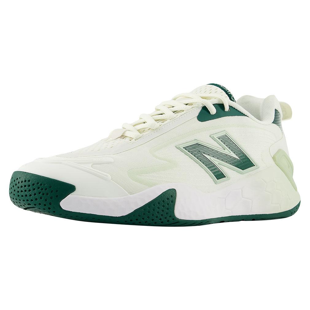 Men`s Fresh Foam X CT-Rally D Width Tennis Shoes Sea Salt and Green NEW BALANCE