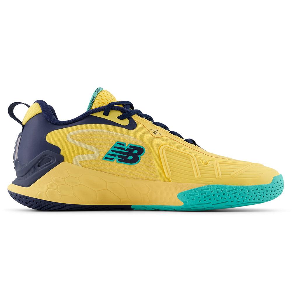 Men`s Fresh Foam X CT-Rally 2E Width Tennis Shoes Clementine and Navy NEW BALANCE