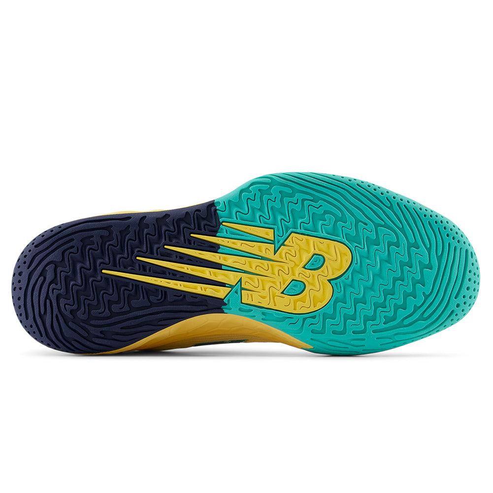 Men`s Fresh Foam X CT-Rally 2E Width Tennis Shoes Clementine and Navy NEW BALANCE