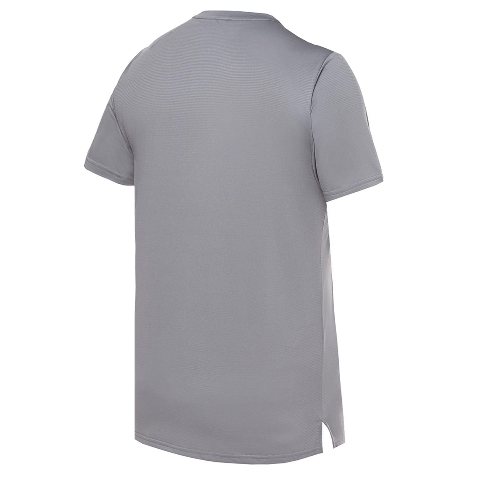Men's SE Short Sleeve Tennis Top Slategray Promotions NEW BALANCE