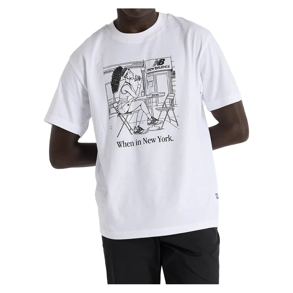 Coco Gauff New York Slice Tennis T-Shirt White NEW BALANCE White S