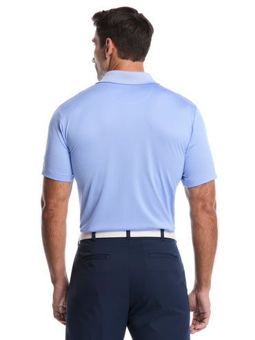 Men's 2 Tone Jacquard Polo