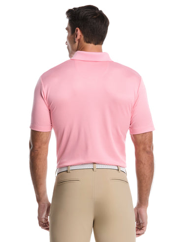 Men's 2 Tone Jacquard Polo