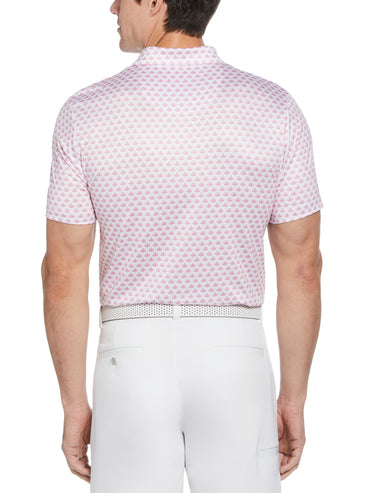 Men's Agave Print Golf Polo