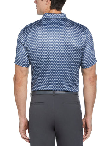 Men's Agave Print Golf Polo