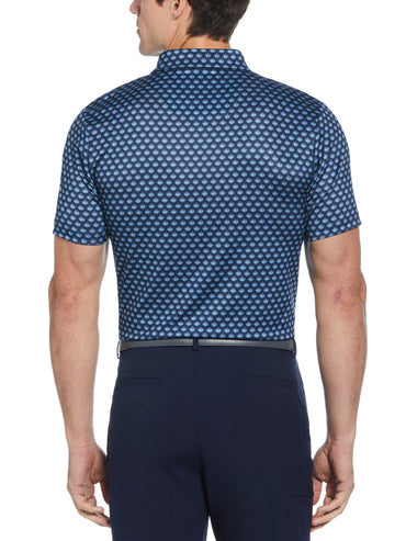 Men's Agave Print Golf Polo