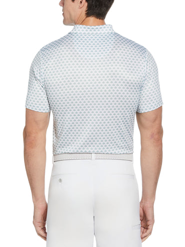 Men's Agave Print Golf Polo