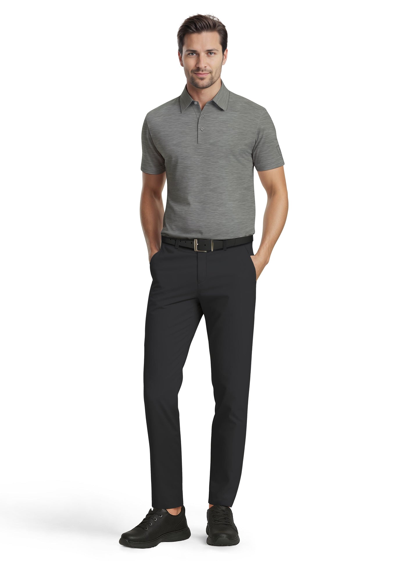Men's AirFlux™ Jaspe Golf Polo