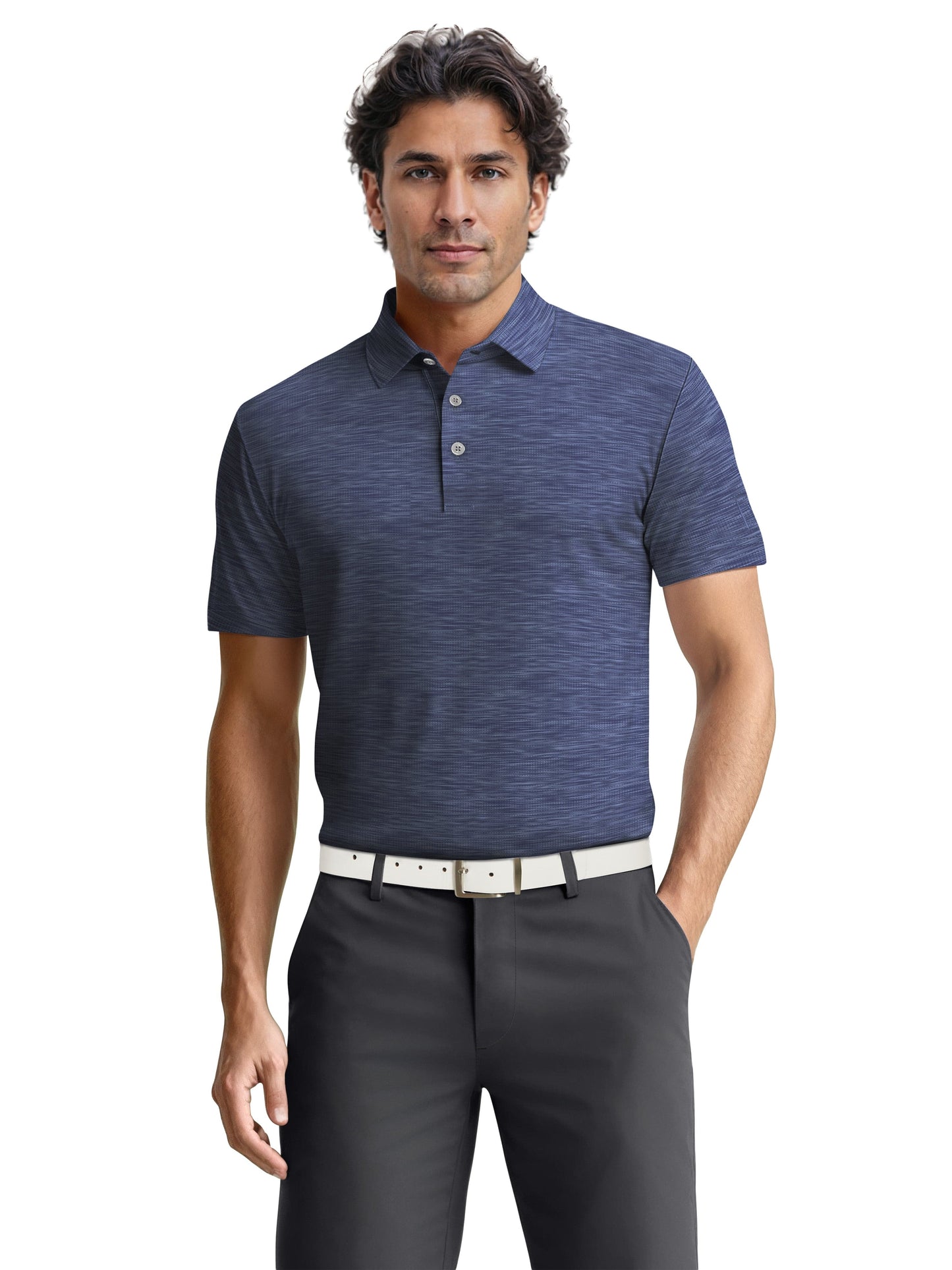 Men's AirFlux™ Jaspe Golf Polo