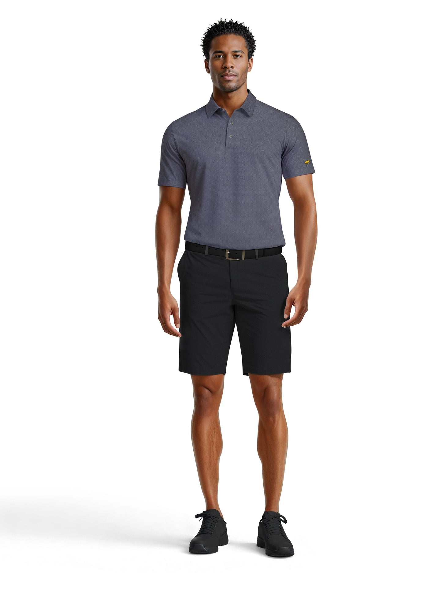 Men's All Over Tropical Floral Polo