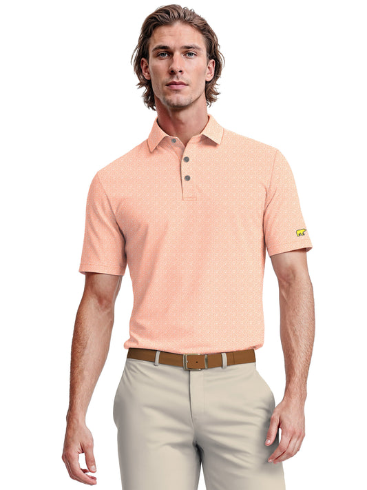 Men's All Over Tropical Floral Polo