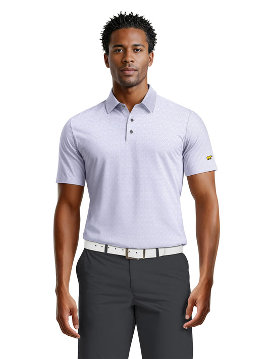 Men's All Over Tropical Floral Polo
