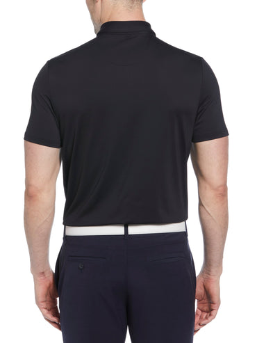 Men's Asymmetrical Pete Gingham Color Block Polo