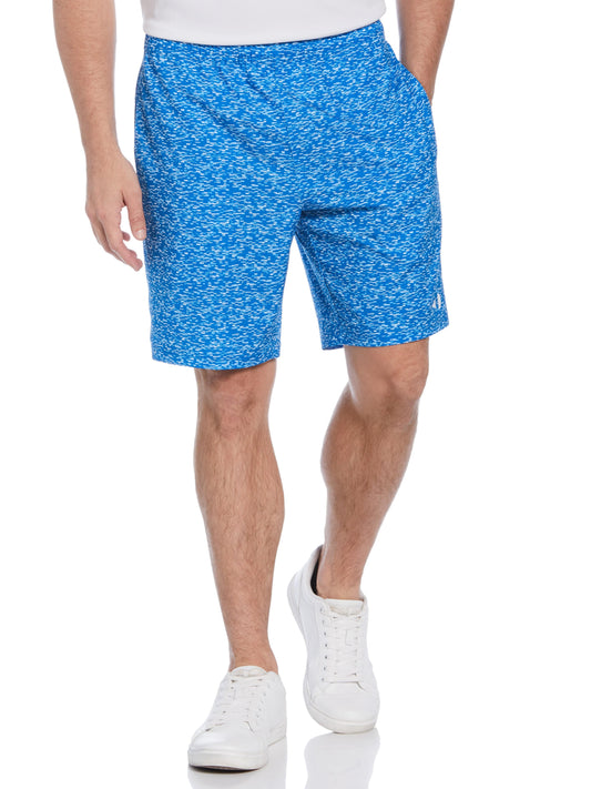 Athletic Printed Tennis Short (Egyptian Blue) 