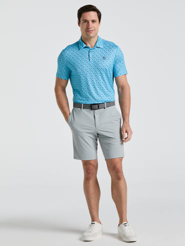 Men's Augusta Menu Print Golf Polo