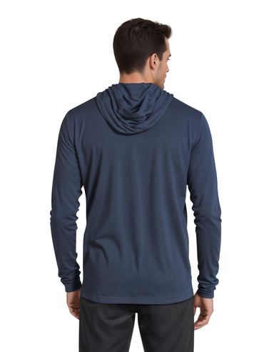 Men's Chest Stripe Printed Hoodie