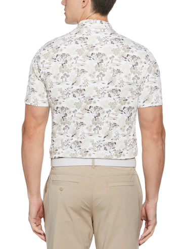 Men's Chi Chi Allover Floral Print Polo