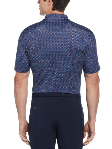 Men's Confetti Chevron All Over Polo