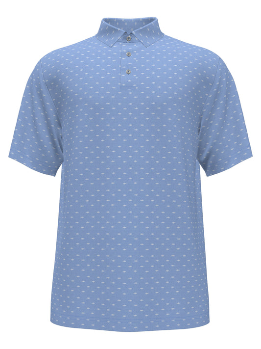 Men's Conversational Print Golf Polo