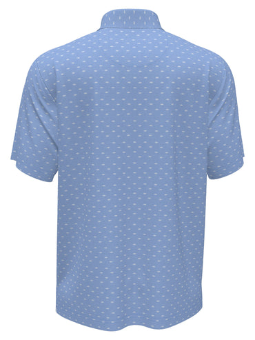 Men's Conversational Print Golf Polo