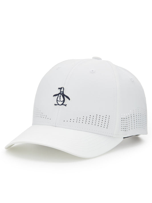 Men's Core Ventilated Golf Cap (Bright White) 