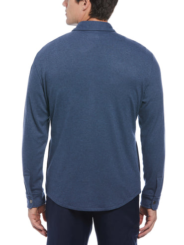 Men's Crossover Eco Knit Performance Golf Shacket