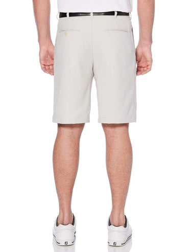 Men's Double Pleated Golf Short with Active Waistband