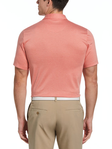 Men's Fine Line Eco Golf Polo with Pocket
