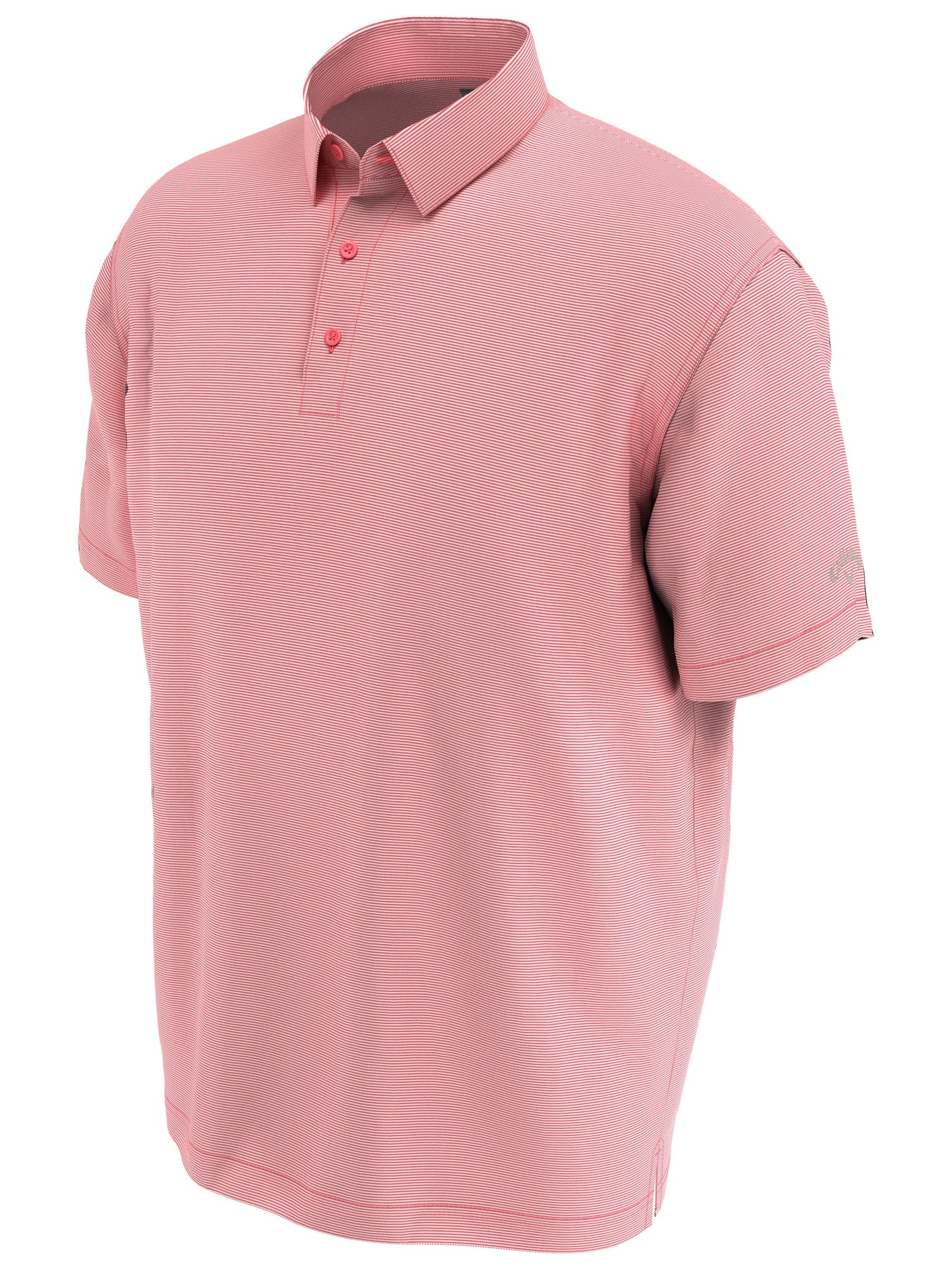 Men's Fine Line Stripe Golf Polo