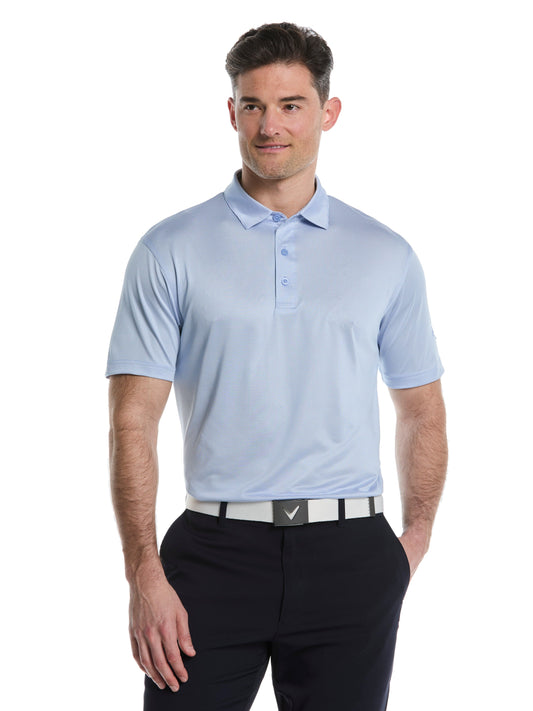 Men's Fine Line Stripe Golf Polo