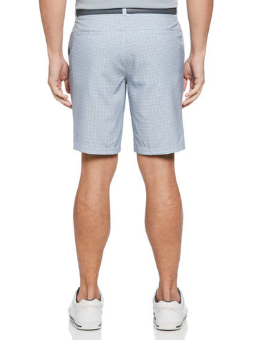Men's Flat Front Mini Geo Print Golf Short