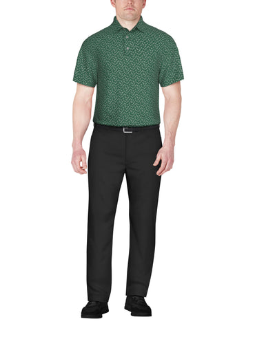 Men's Floral Print Golf Polo