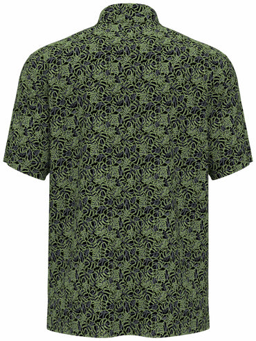 Men's Foliage Print Golf Polo