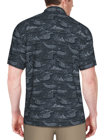 Men's Freeform Golf Print Golf Polo