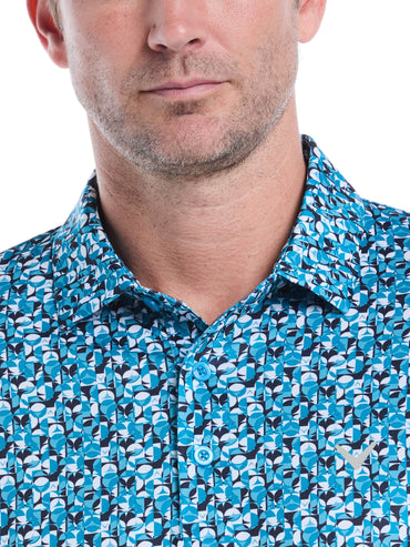 Men's Golf Essentials All Over Polo