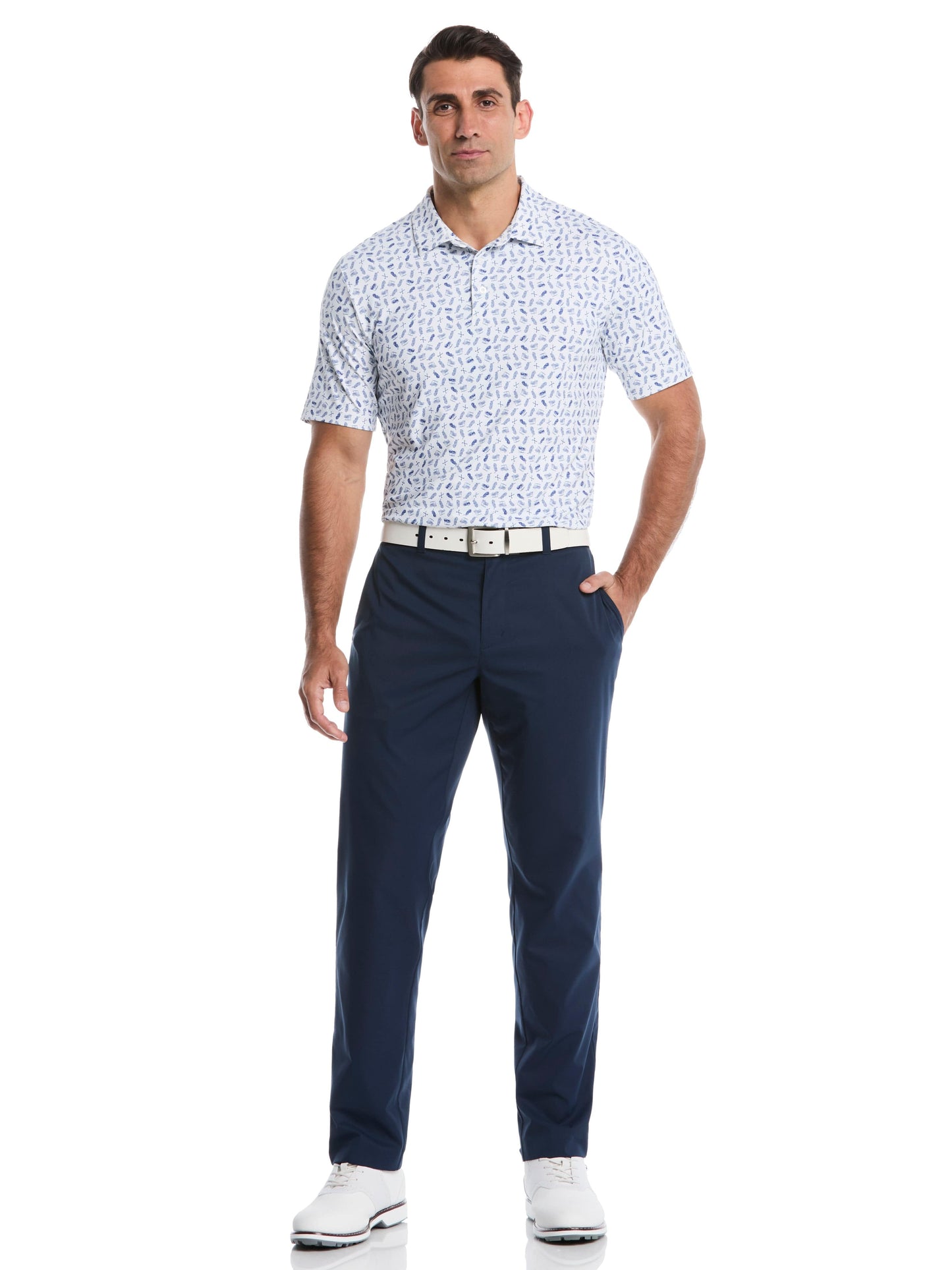 Men's Golf Printed Polo