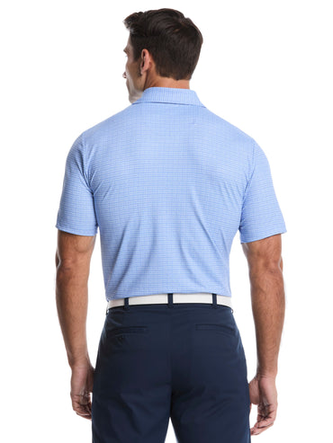 Men's Gradient Geo Print Polo