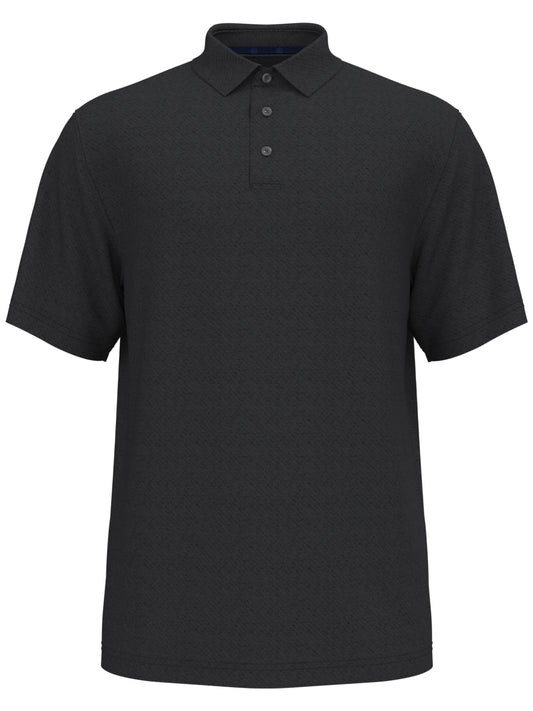 Men's Heather Jacquard Golf Polo